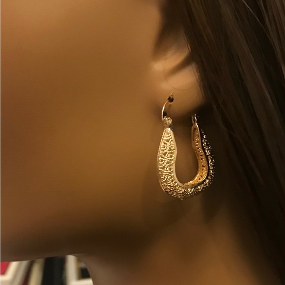 Hoop Earrings, Hoop Earrings for Women, Huggies hoop, Statement Earrings, Hoops - Picture 5 of 5